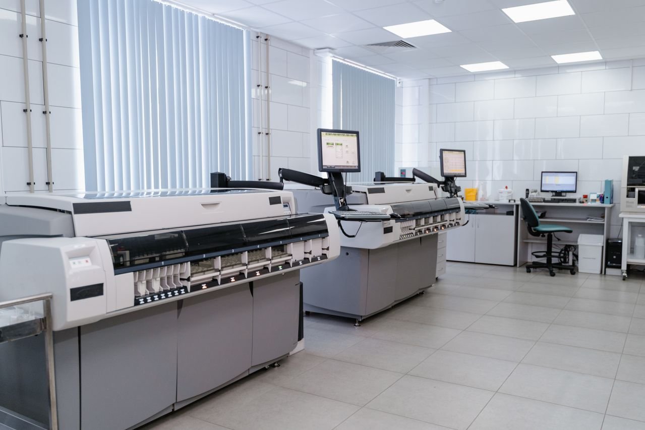 Commercial print production at Patrick Hawkins Printing